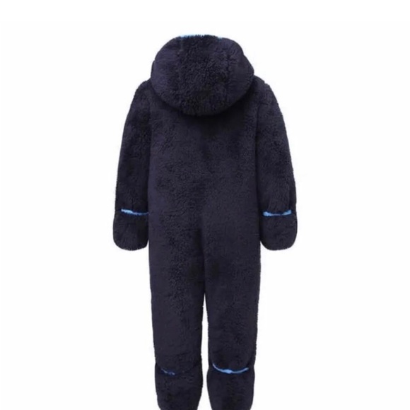 Snozu Infant 2-piece Fleece Set, Blue - Picture 3 of 5